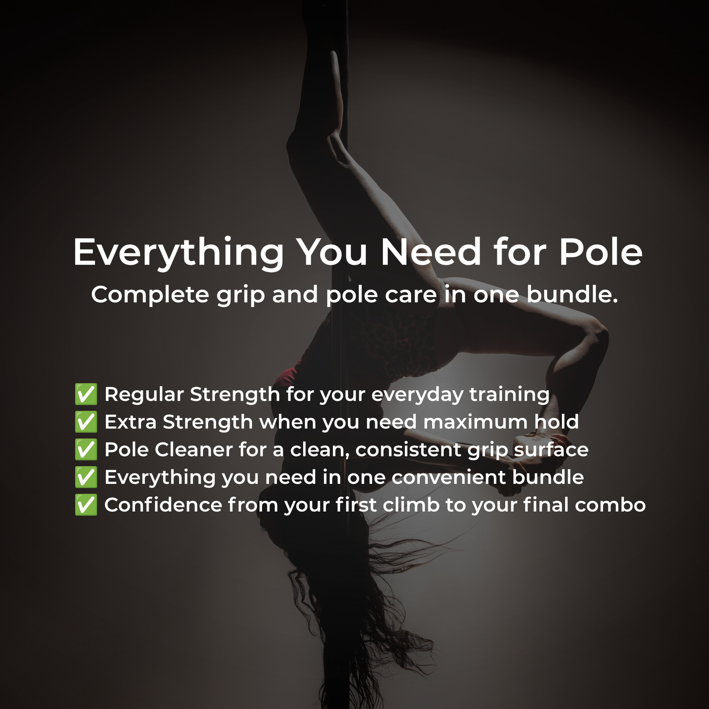 iTac2 Pole Fitness Grip Bundle | Chalk-free Grip Aid | Canada