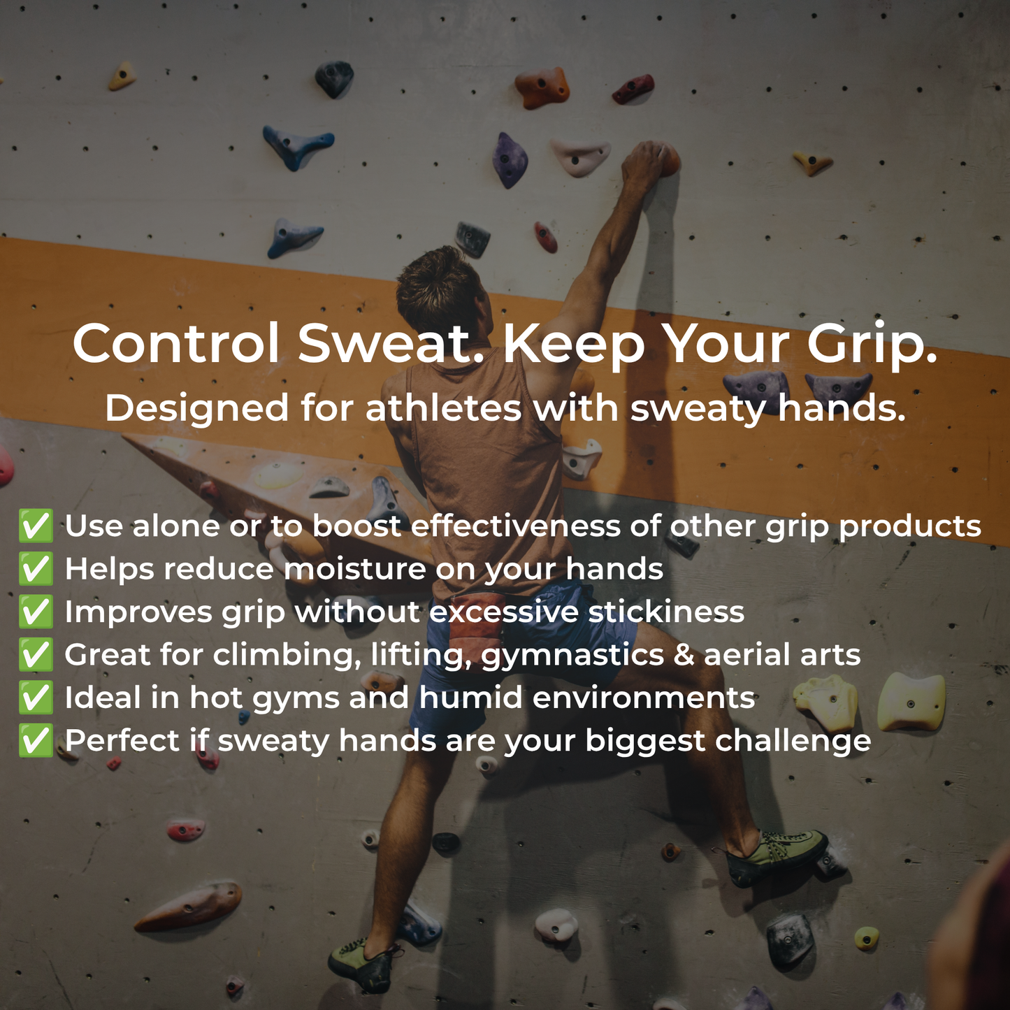 Monkey Hands Dry | Chalk-free Grip Aid Booster | Canada