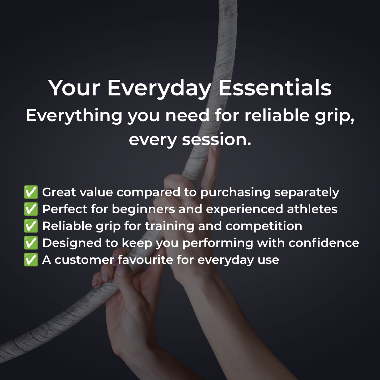 Essential Grip Bundle | Chalk-free Grip Aid | Canada